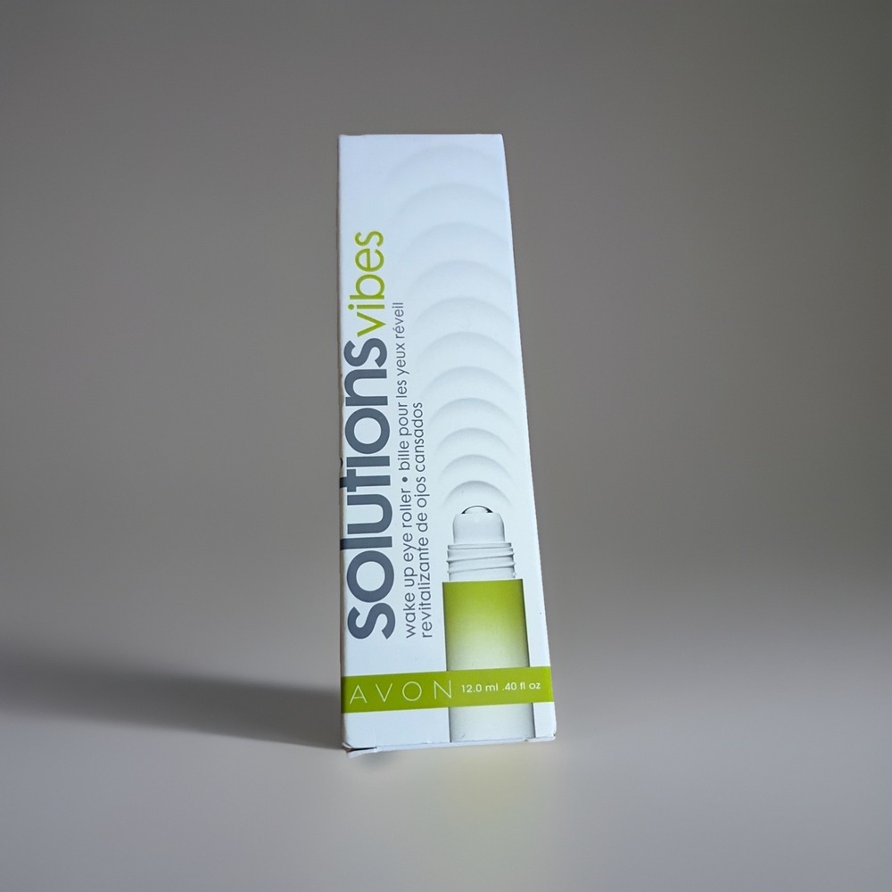 Avon Solutions Vibes Wake Up Eye Roller  0.40 fl oz 12.0ml NIB SEALED